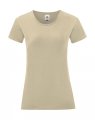 Dames T-shirt Iconic Fruit of the Loom 61-432-0 Natural